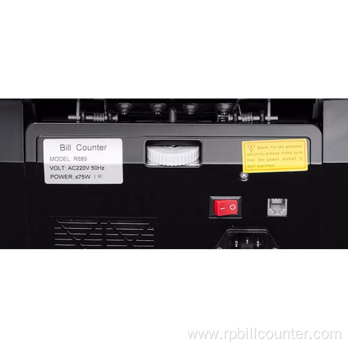 EURO Bill Counter Mix Note Automatic Counter Machine